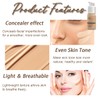 Face Foundation, Full Coverage Foundation, Liquid Foundation Soft Matte, Lightweight