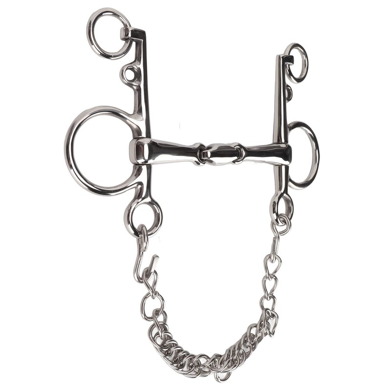 Naroote Pelham bit, Horse Pelham bit Acero Inoxidable Duradero para