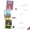 NobleWorks 20 Assorted Box Set Funny Thanksgiving Greeting Cards w/5