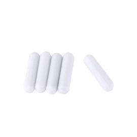 Magnetic Stirrer, 5-Piece White Magnetic Stirrer Rod Type C, PTFE Laboratory Stirrer, Mixer Floa Laboratory Spinner with Corrosion Resistance and High Temperature Resistance for Magnetic Mixers (C7 x