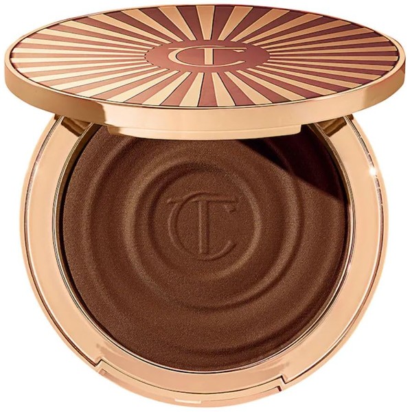 Charlotte Tilbury Original Beautiful Skin Sun-Kissed Glow Bronzer Cream Bronzer for Face and Body 21 g Bella by Cloud.Sales Cosmetics (4 DEEP, 21.00 g (Pack of 1))