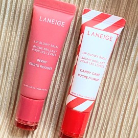 LANEIGE choose Lip Glowy Balm VANILLA CANDY CANE BERRY BERRY GUMMY BEAR SWEET - VANILLA (travel size)