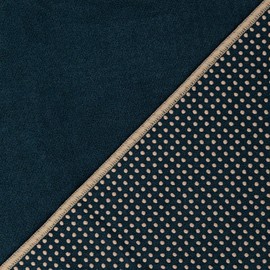 Bodhi GRIP2 Yoga Towel, Yoga Towel with Non-Slip Nubs, Microfibre Yoga Towel, Non-Slip Training Towel, Ideal for Hot Yoga, Yoga Mat Pad, Antibacterial, Midnight Blue