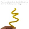 HAHIYO 12inches*6mm Yellow 70PCs Pipe Cleaner Craft Chenille Stem Extra