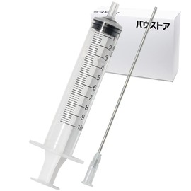 インジェクター 10ml 注射器 シリンジ + 針 1セット 【バウストア】各種液体詰め替え