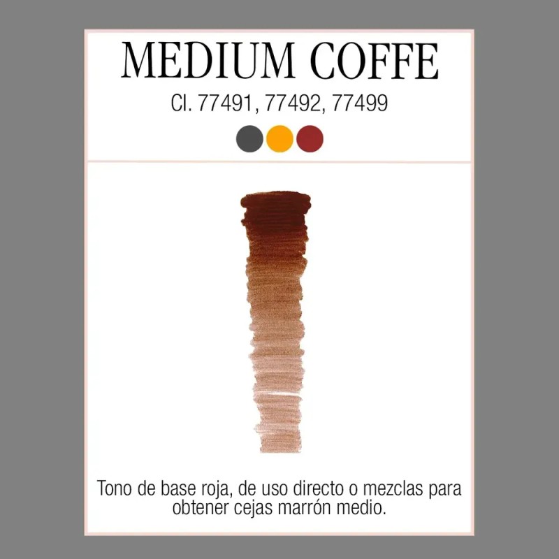 Pigmento Para Microblading Alice Cosmetic Medium Coffee 2pz Duo-mediumcoffee
