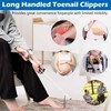 Long Handled Toenail Clippers for Seniors, Overweight, Obese, Pregnant and