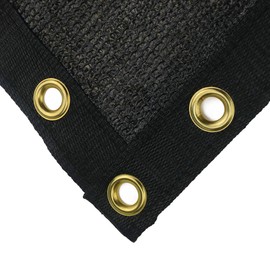 Sunnyglade 5 feet x 50 feet Privacy Screen Fence Heavy Duty Fencing Mesh Shade Net Cover for Wall Garden Yard Backyard (5 ft X 50 ft, Black)