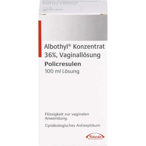 Albothyl Konzentrat, 36%, Vaginallösung, 100 ml KON