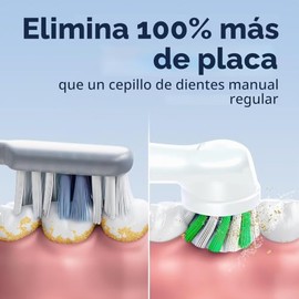 Oral-B Cepillo de dientes eléctrico recargable Pro 1000, color blanco