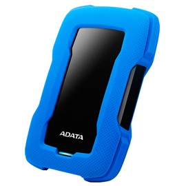 ADATA Disco Duro Externo HDD HD330, 2 TB, Azul USB 3.1,Contra Polvo y Salpicaduras