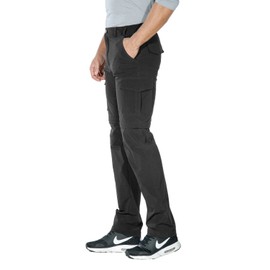 Nonwe Cargo Pants for Men Lightweight Stretch Hiking Pants for Men Trekking Pants Gray XXL/34 Inseam