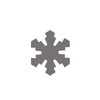Vaessen Creative Craft Paper Punch XS, Snowflake, for DIY Projects,