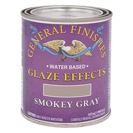 General Finishes Water Based Glaze Effects, 1 Pint, Smokey Gray