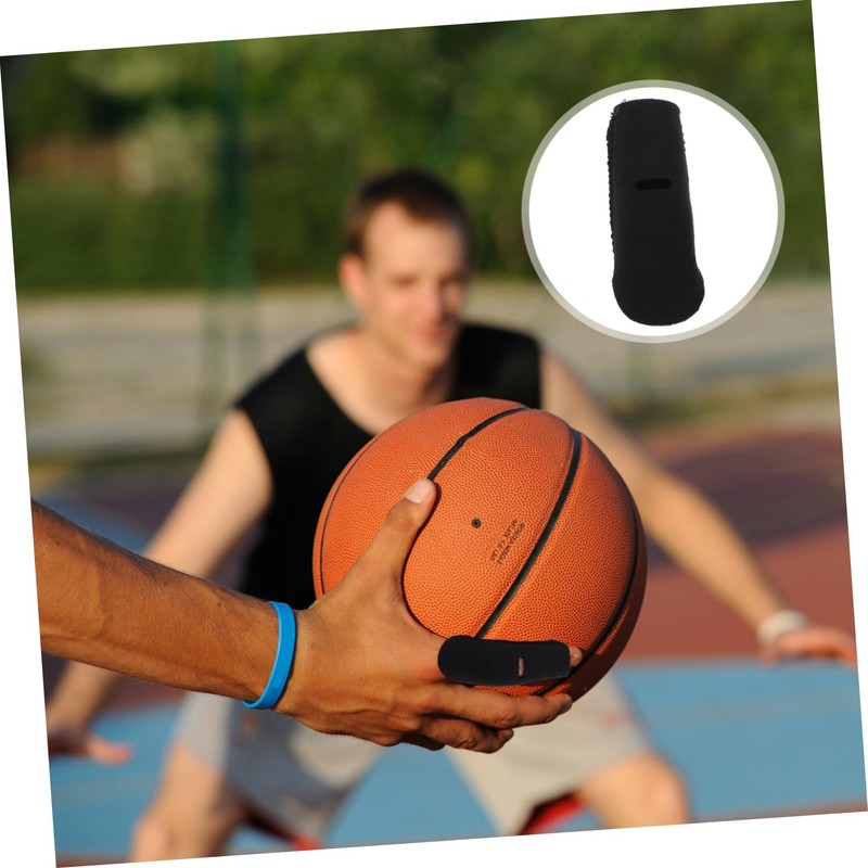 Outanaya Fingers Splint Support Sleeve Adjustable Compression Guard for Sports