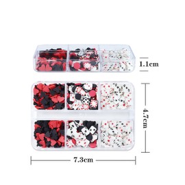 BBATT-HAPPY Nail Charms for Acrylic Nails, Poker, Jewels for Supplies Manicure Craft DIY