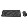 Keyboard Mouse Combo 2.4G Wireless Round Keycaps Ergonomic Design Silent