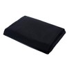 WedDecor Black Square Tablecloth 90 x 90 inch Polyester Linen