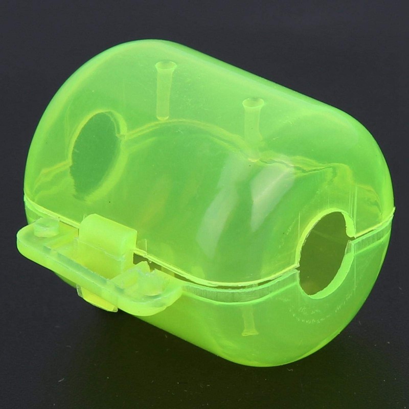 Roberee Fishing Hook Box – 50 Pieces Fluorescent Yellow Plastic