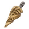 Sankyo Corporation H&H 4-Blade Titanium Step Drill, 9-Step, 0.1-0.8 inches