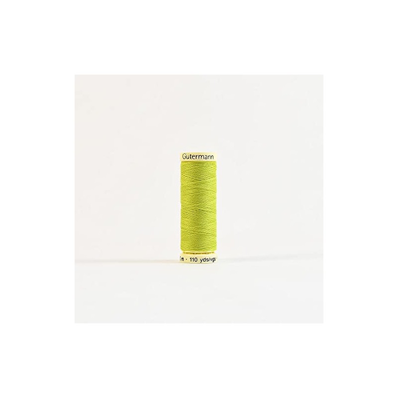 Gutermann Sew All Polyester Thread, Chartreuse 0334, 100 m