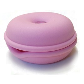 Electriduct Small Cable Turtle Desk Organizer for Hiding & Organizing Cords & Wires Found in Homes & Office - Best Use for Computer Stations, Gaming & Entertainment Centers - Pink