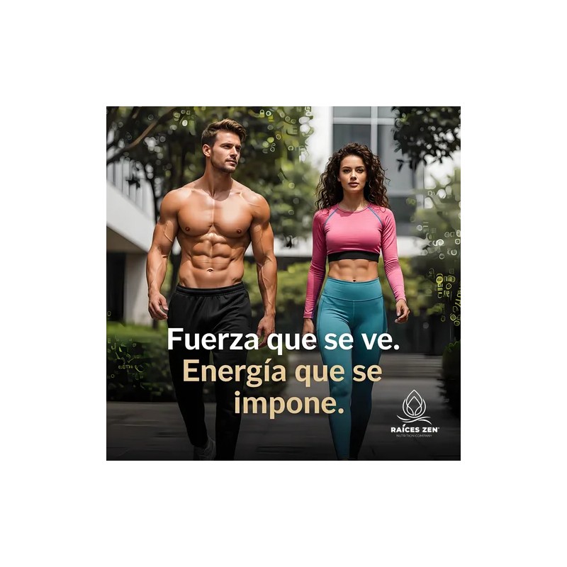 Creatina Monohidratada Races Pro 100 Cps Vegana Sin Gluten