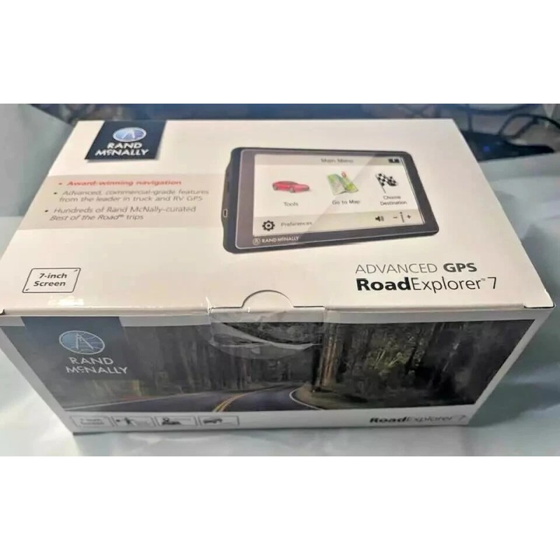 Rand McNally RoadExplorer 7 Advanced GPS Car Tablet Sealed Box