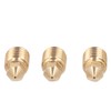 5Pcs 3D Printer Brass Nozzles Tight Connection Heat Resistant 500℃