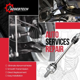 HZGEBTECH (1) Front Driver Side CV Axle CV Joint Drive Axle Shaft Assembly Replace (Front Left) fits CL 2003 2002 2001 fits TL 2003 2002 2001 2000 1999 fits Accord 2002 2001 2000 1999 1998