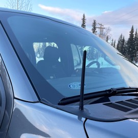 VOFONO Short Antenna fits Ford F150 F-150 2009-2024, Ford F150 Accessories Stubby Pickup F250 F350 Bronco Truck Antenna Replacement