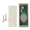 Defiant Wireless Battery Operated Doorbell Push Button, Brushed Nickel
