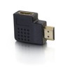 C2G 43290 Right Angle HDMI Adapter - Right Exit, Black