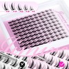 JIMIRE Lash Clusters Kit Manga Cluster Lashes Natural Look Wispy