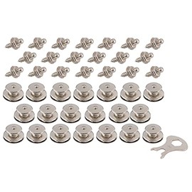 New Marine Loxx Set of 20 Tops + Tapping Screws 4.2 x 10 + Key