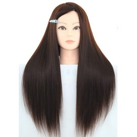 Healthulfee Mannequin Head Cut Wig, Cut Wig, Model Wig, For Practice, For Knitting, Heat Resistant Fiber, Heat Resistant, Mannequin Head