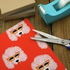 GRAPHICS & MORE Cat Eye Poodles Gift Wrap Wrapping Paper