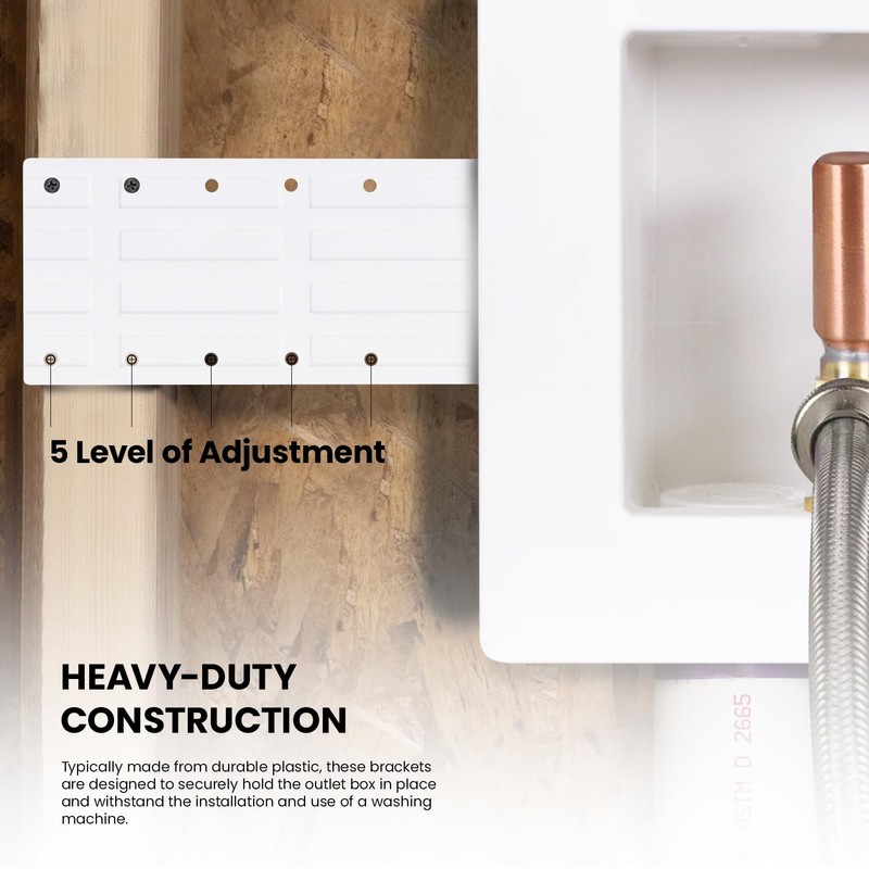 Highcraft Replacement Mounting Brackets for Highcraft Center Outlet Washing Machine