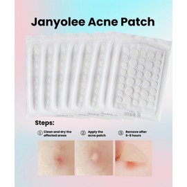 Pimple Patches Acne Patches, 288 Patches Hydrocolloid Spot Patches with Tea Tree Oil, Acne Absorbing Patches, Pimple Cover Dot for Relieves Acne & Smooth Skin, Day and Night Use