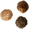 Rosewood Naturals Trio of Fun Balls, Toys for Small Animals