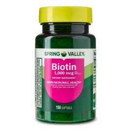 Biotin 150 Hair Skin Nails Control Caida Cuidado Del Cabello                                                                                          