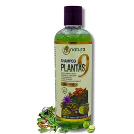 9-Plant Herbal Shampoo 16.9 fl oz–W/Cacahuananche, Sangre de Grado,Bergamota,Aloe(Sabila),Rosemary & More-Natural Botanical Formula– Paraben & Sodium-Free–Supports Strong, Clean & Healthy-Looking Hair