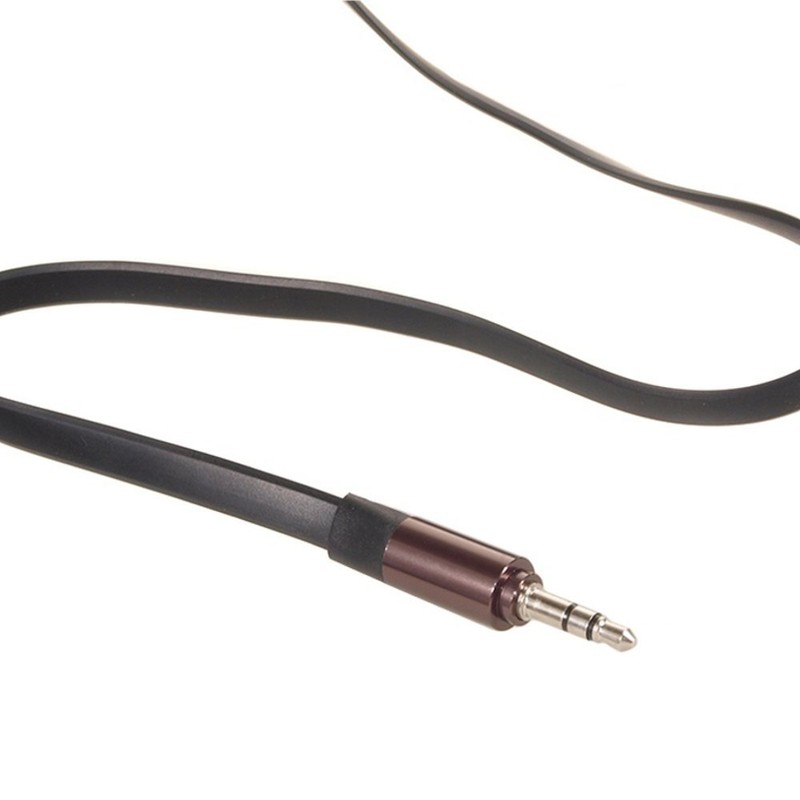 Maclean MCTV-694 B Flat Audio Cable Adapter Jack 3.5 mm