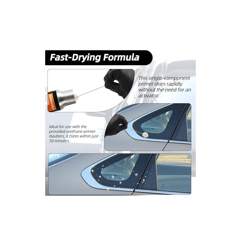 Calvana Automotive Windshield Adhesive Repair Kit - 310ml