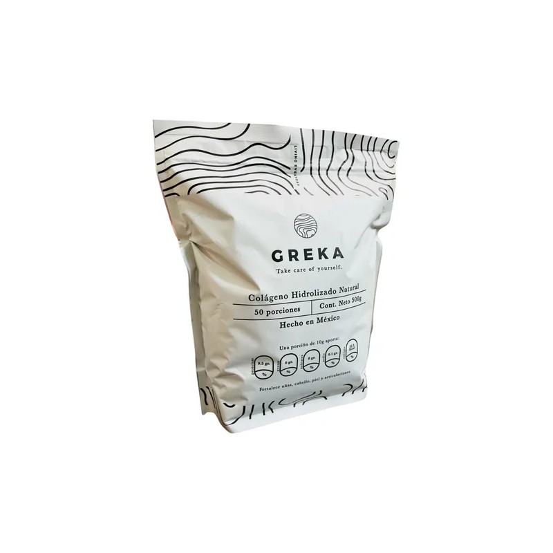 Greka Colágeno Hidrolizado En Polvo Sin Gluten