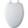 Bemis WHT 188slow-000 Elongated Toilet Seat, White