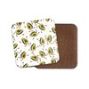 1 x Skipping Avocado Coaster - Funny Fruit Joke Food