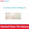 AmeriCan Goods Dental X-ray Plastic Film Mounts X-ray Mount Notch