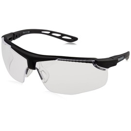 TRUSCO Binocular Safety Glasses (Fit Type) TSG-9171BK x 20 Pieces (Case Sale)