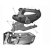 GIVI E228 bike specific Monokey mounting hardware